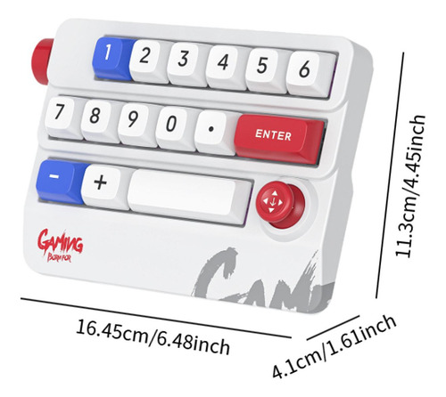 Teclado De Juego Numérico Teclado Mecánico Rgb