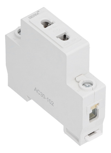 Enchufe Modular De Distribución, 12 Piezas, Riel Din Berm Po
