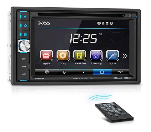 Radio Con Dvd Boss Con Pantalla De 6.5 Pulgadas Y Bluetooth