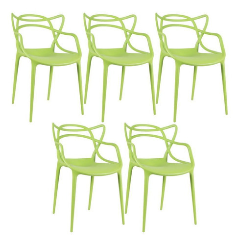 5 X Cadeiras Allegra Ana Maria Cozinha Jantar Cor da estrutura da cadeira Azul-petróleo
