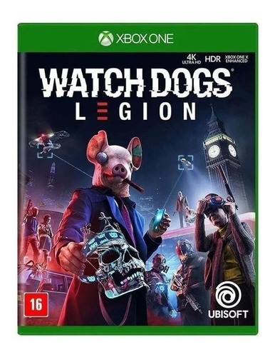 Imagen 1 de 3 de Watch Dogs: Legion Standard Edition Ubisoft Xbox One  Físico