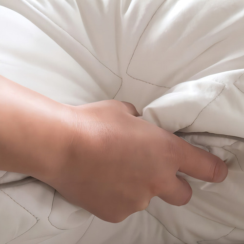 Almohada King Size Super Confort Blanca Básico Vianney Color Blanco