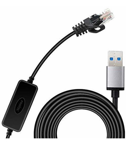 Moyina-cable De Red Usb 3.0 A Rj45 Gigabit Ethernet Para,