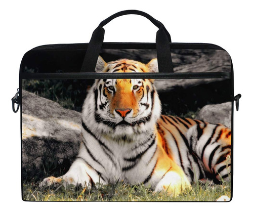 Funda Para Ordenador Portatil 14 14,5  Diseño Tigre Africano