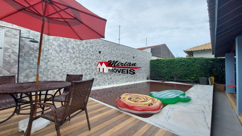 Imagem 12 de 30 de Casa Em Condomínio Fechado Em Peruíbe Com Piscina 4 Dormitórios Sendo 2 Suites, Bougainvillee Ii - Ca01622 - 70444678