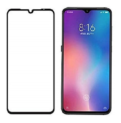 Protector Vidrio Templado Full Cover 21d Xiaomi Mi 9 Lite