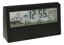 Comprar Despertador Digital Transparente Con Fecha, Temperatura, Hum