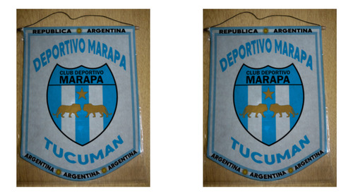 Banderin Chico 13cm Club Deportivo Marapa Tucuman