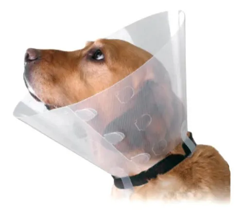 Collar para perro Elizabethan Click Buster 15 cm Kruuse