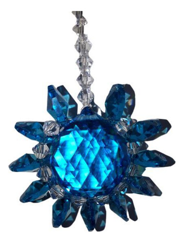 Pingente De Cristal Suncatcher - Londres Aqua