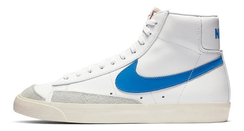 Zapatillas Nike Blazer Mid 77 Pacific Blue Bq6806-400   