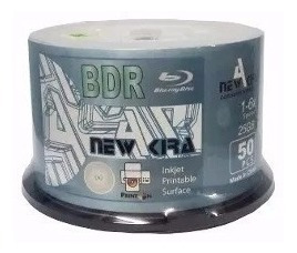 Blu Ray Virgen Printable Newakira 6x 25 Gb Bulk X 50 Bluray