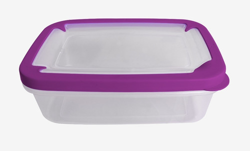 Set De 5 Recipientes Herméticos De 500 Ml Práctico Sellador