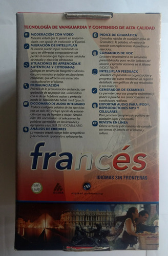 Curso De Francés Idiomas Sin Fronteras 8 Cd's
