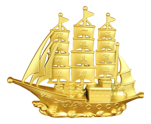 Estatueta De Decoração De Barco À Vela, Arte 10cmx7,8cm