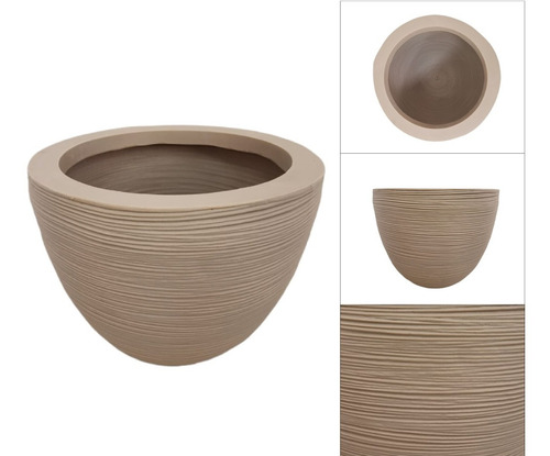 Imagen 5 de 8 de Maceta Minimalista Cilíndrico Mejor Que Fibra De Vidrio .74