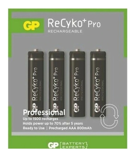 Pilas Baterias Aaa Recargables 800 Mah