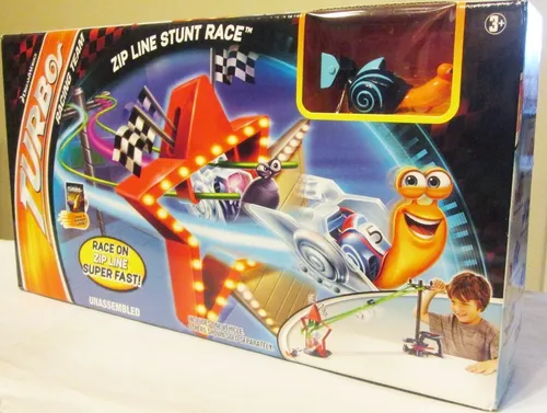 Pista De Turbo El Caracol M s Paquete De 5 Original Mattel