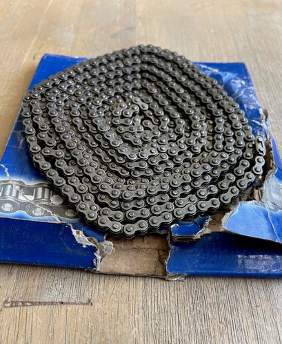 Chjc Ansi 25-1r 10' Roller Chain #25 Chain New Ssm