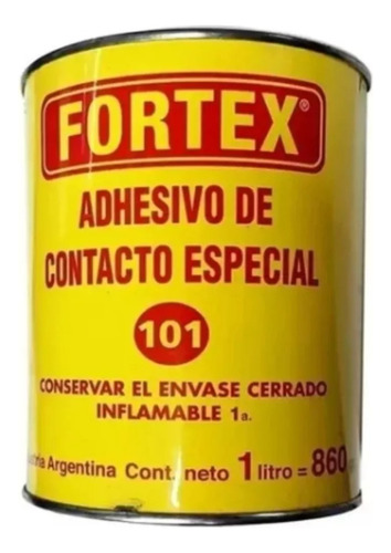 Adhesivo De Contacto Cemento 101 1 Litro