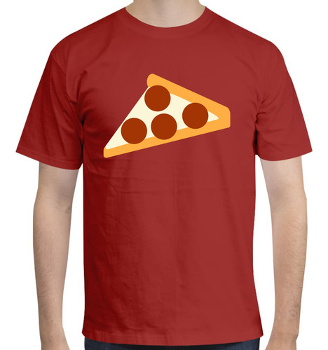 Playera Diseño De Rebanada De Pizza De Peperoni