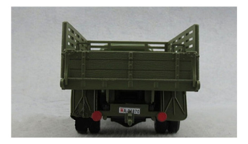 1:36 Ejército Militar Jiefang Camión Modelo Juguete