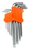 Comprar Kit Jogo Chave Alen Alem Aço Tipo T Hexagonal 1,5mm A 10mm