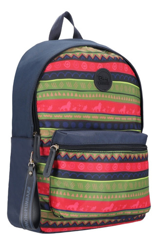 Mochila Para Mujer Rey Leon W Capsule Azul Hblibiacw