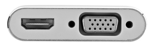 Adaptador Tipo C Hub A Vga Hdmi Dvi Displayport/3.1 Ethernet