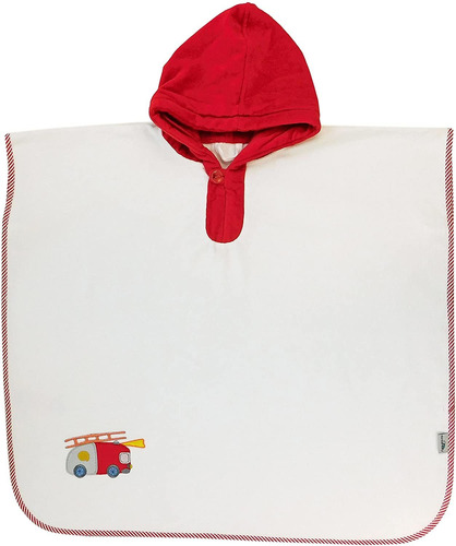 Poncho De Bao Para Nios Toalla De Bomberos,  Aos