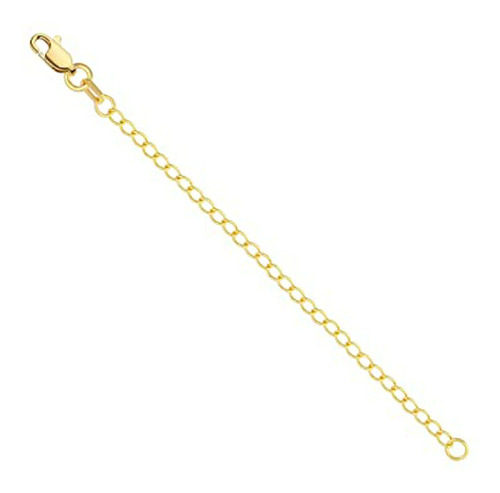 14k Oro Amarillo 3 Pulgadas Collar De Cadena Extensor.