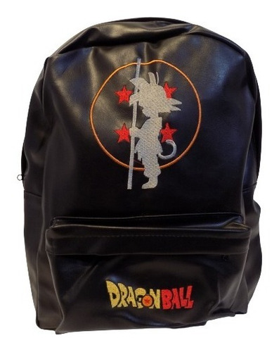  Mochilas De Cuero Bordada Dragon Ball Anime Serie Manga 