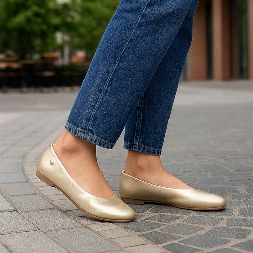 Ballerinas Clásicas Mujer Cómodas Punta Redonda Livianas
