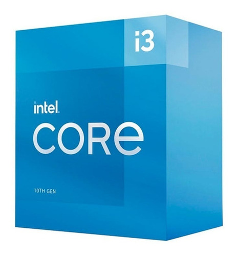 Procesador Intel Core I3-10105, 3.70 / 4.40 Ghz, 6 Mb Caché 