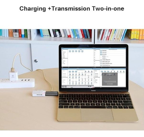 Hub Usb C Sharp Series Gris Oscuro Mini Portable - Baseus