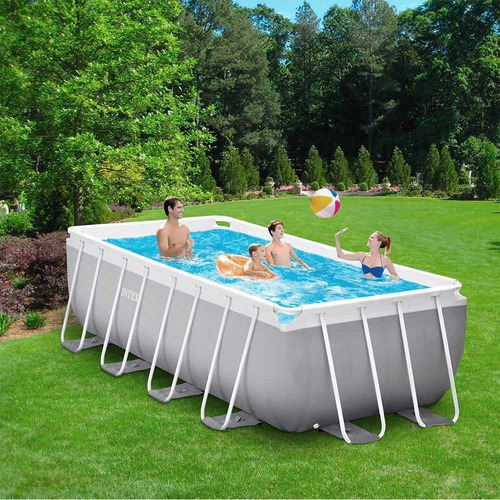 Piscina Estructural Rectangular Intex Prism Frame, 4x2x1.22m