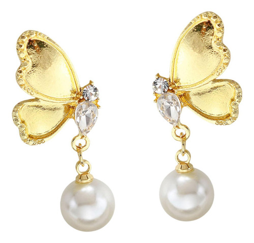 Pendientes Colgantes Con Forma De Botón, Joyería