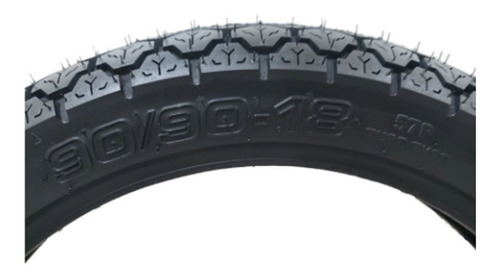 Pneu Moto Tras. Para Uso C/ Camara Ybr Factor 90/90-18 Tiger