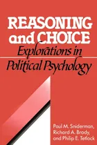 Comprar Livro Reasoning And Choice - Sniderman, Paul M. E Outros [1993]