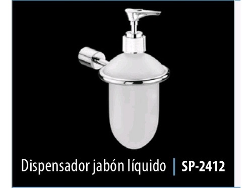 Fx Dispensador De Jabón Cromado ( Acqua)