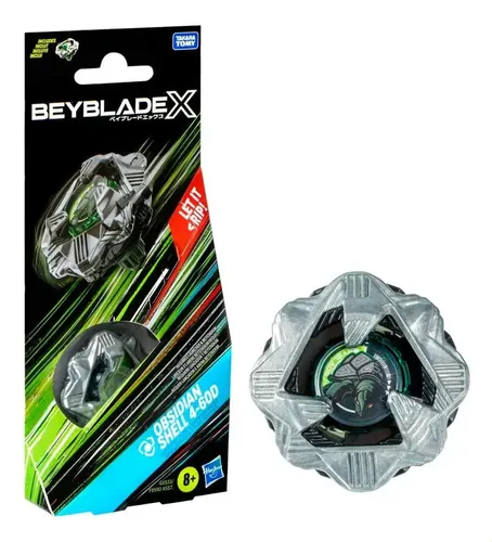 Conjunto De Pacotes Beyblade X Obsidian Shell 4-60d | Parcelamento