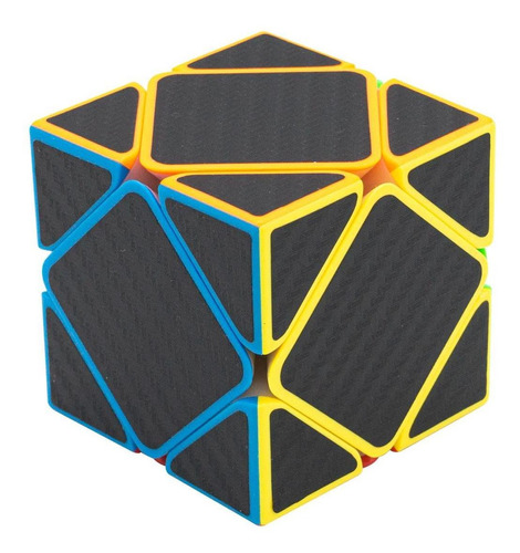 Cubo Mágico Meilong Skewb Fibra De Carbón