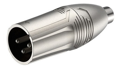 Conector Roxtone Canon Xlr 3 Pin Macho- Rca Hembra