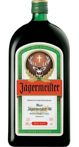 Jagermeister 1 Litro Licor De Hiervas 100% Original Garantiz