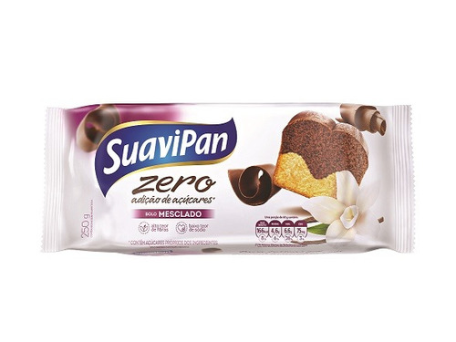 Bolo Zero Açúcar Mesclado Suavipan 250g