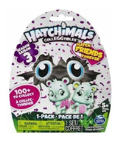 Hatchimals Coleggtibles - Pack X 1 Season 3