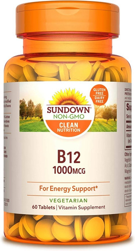 Vitamina B-12 Sundown  1000mcg