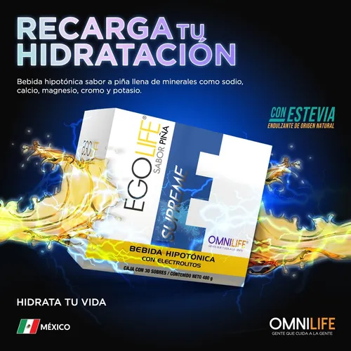 Ego Life Supreme X30 Sobres - g a $173