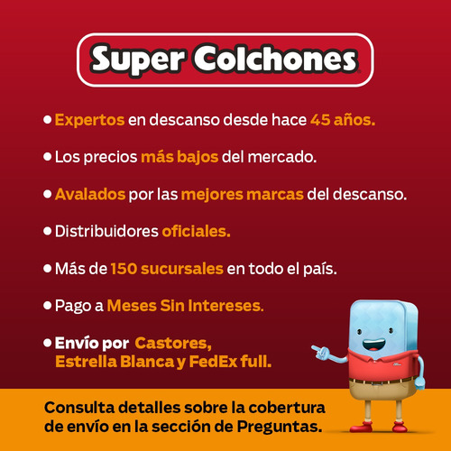 Imagen 5 de 5 de Juego De Box Y Colchón Four Season Ex Spring Air - King Size