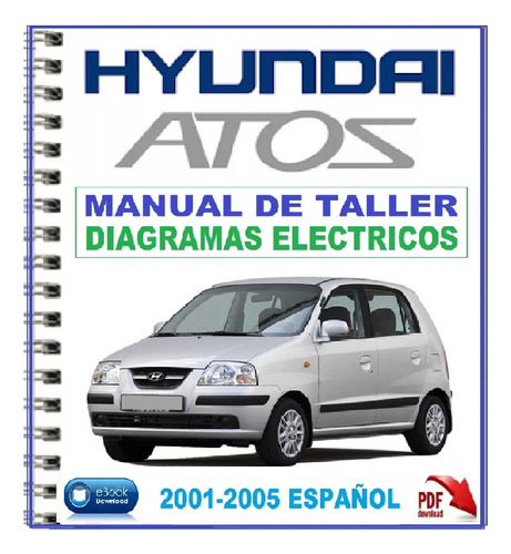 Manual De Taller Servicio Reparación Hyundai Atos 2001-2007.